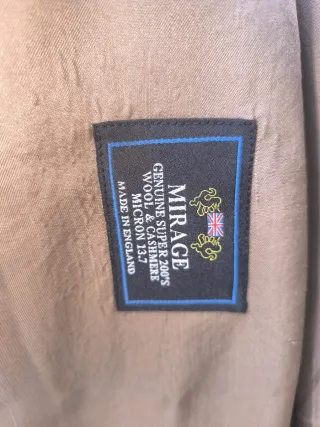 Cappotto uomo puro cashmere beige