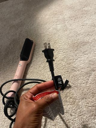 Escova Alisadora Tymo Rosa e Preta