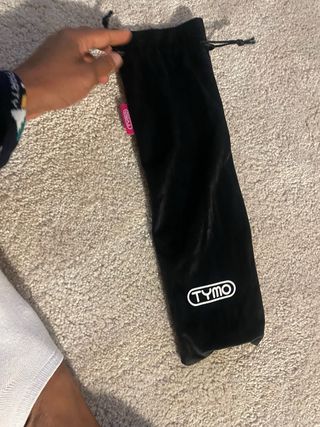 Escova Alisadora Tymo Rosa e Preta