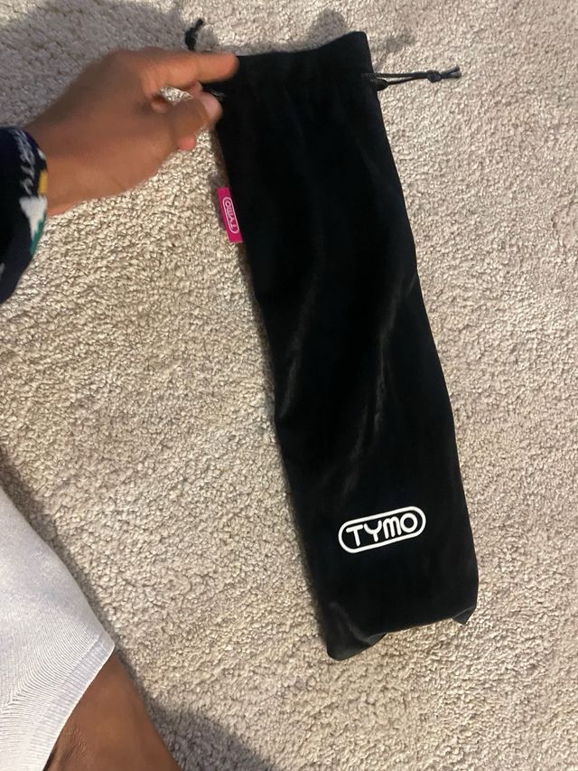 Escova Alisadora Tymo Rosa e Preta