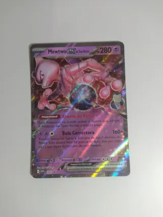 Carta Pokémon Mewtwo EX