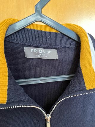 Sweatshirt Primark azul com riscas