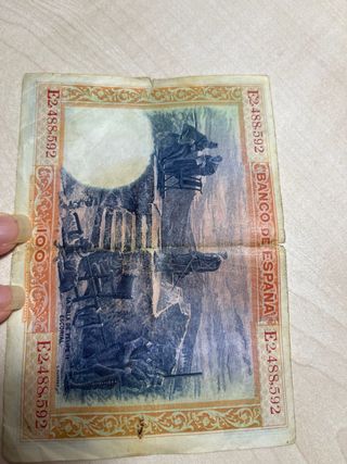 Billete 100 pesetas Banco de España 1925
