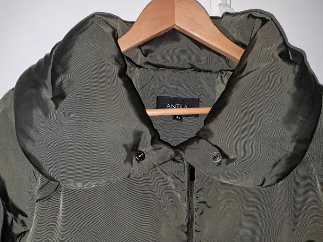 Abrigo Corte Inglés plumífera verde