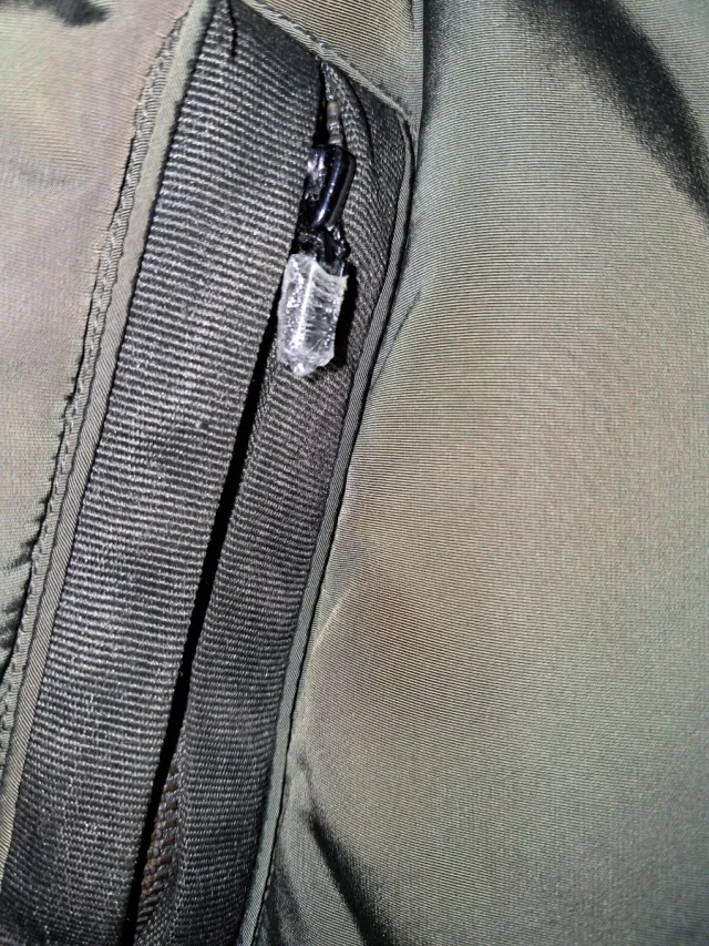 Abrigo Corte Inglés plumífera verde