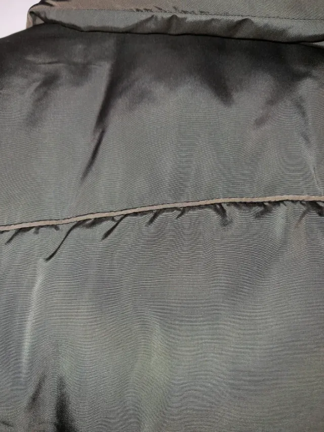 Abrigo Corte Inglés plumífera verde