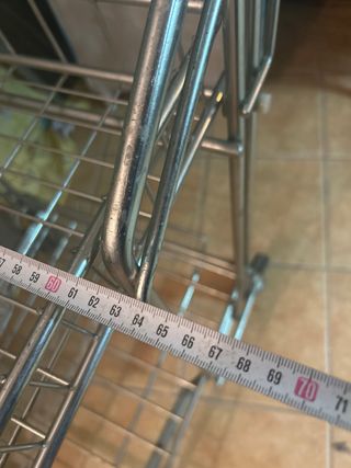 Carro de hierro mercancías leña...