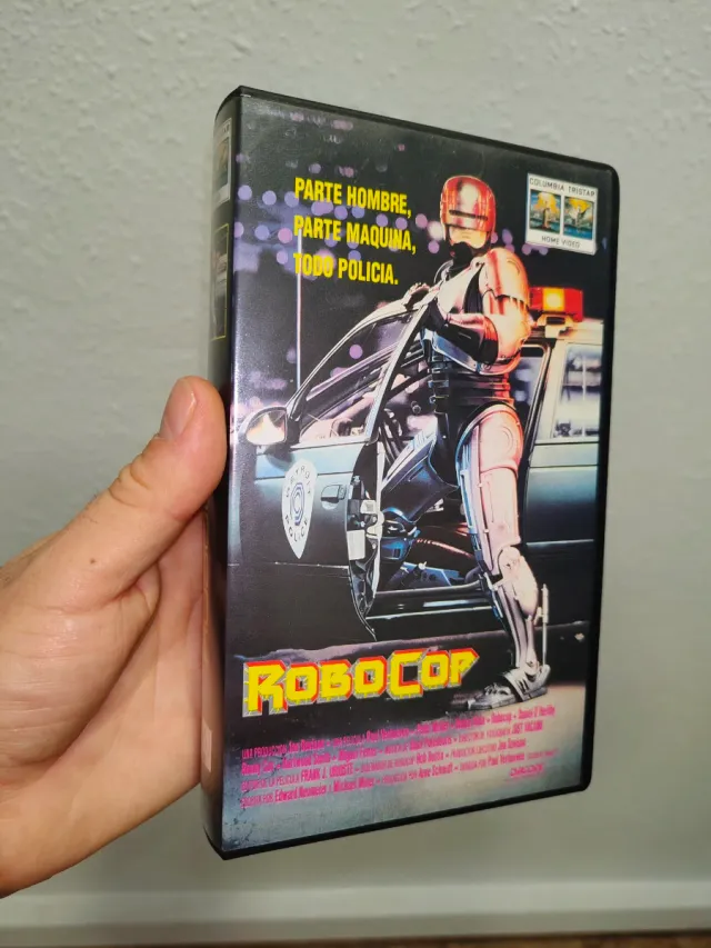 Robocop 1 En VHS 2ªEdicion en caja pequeña