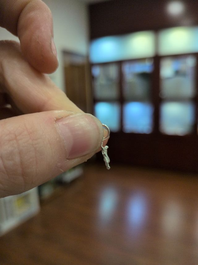 Mini Cruz Caravaca Plata