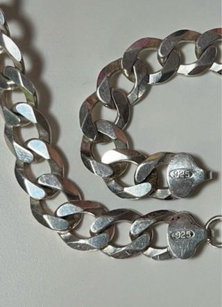 Conjunto plata de ley gargantilla y pulsera