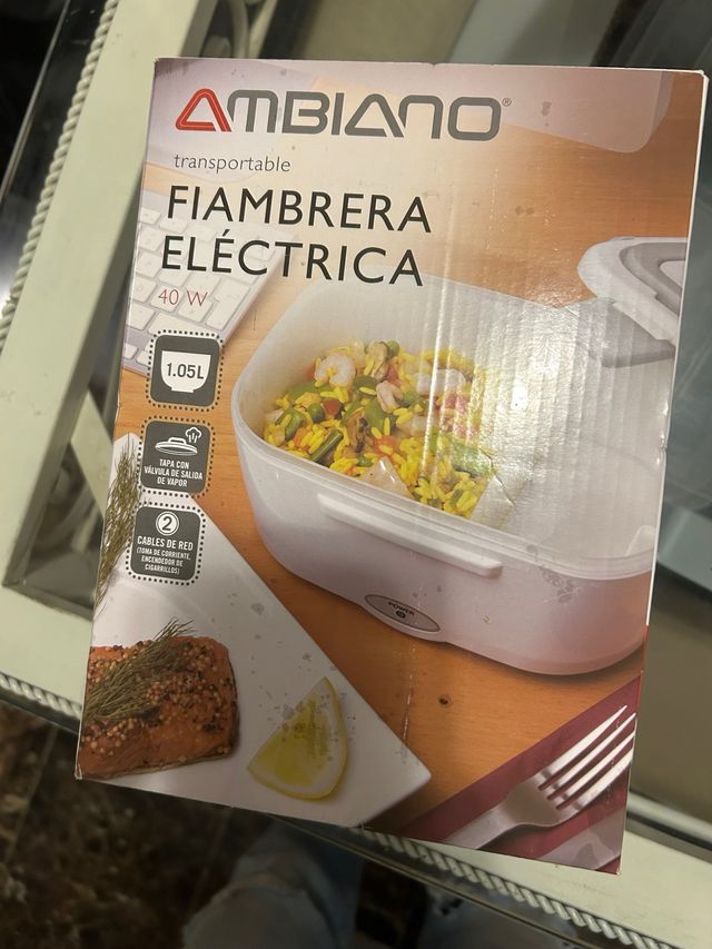 2 Fiambreras Eléctricas Ambiano 40W