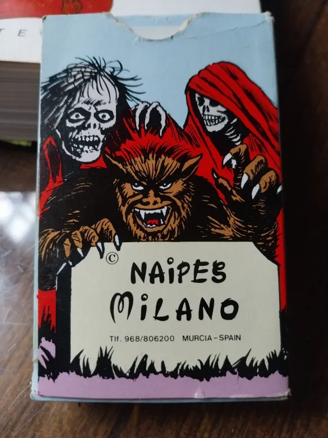 Naipes Milano Super Monstruos Juego Infantil