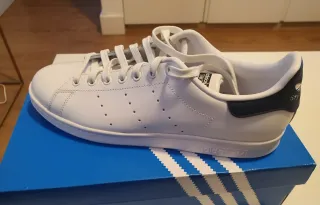 Zapatillas Adidas Stan Smith Blancas y Azul