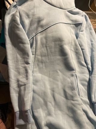 vestido de sudadera