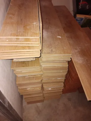 Tarima flotante madera