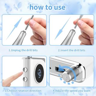 Torno Uñas Profesional 40000 RPM