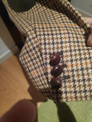 Americana lana Ann Taylor cuadros ante