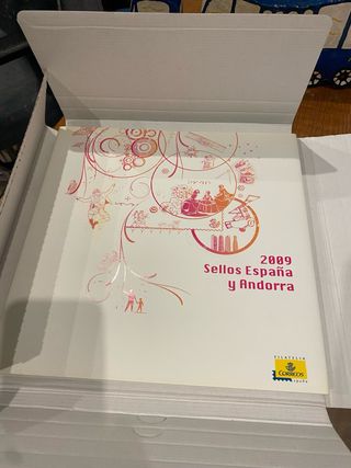 Libro Sellos España y Andorra 2009