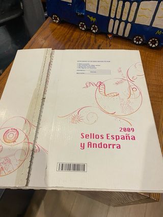 Libro Sellos España y Andorra 2009