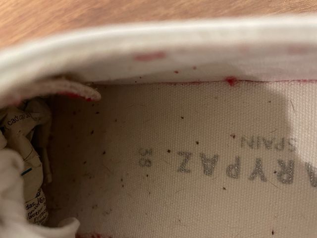 Zapatillas MaryPaz blancas talla 38