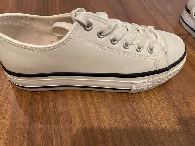 Zapatillas MaryPaz blancas talla 38