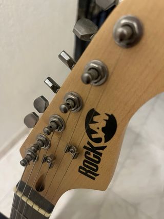 Guitarra Eléctrica Rock Jam Negra