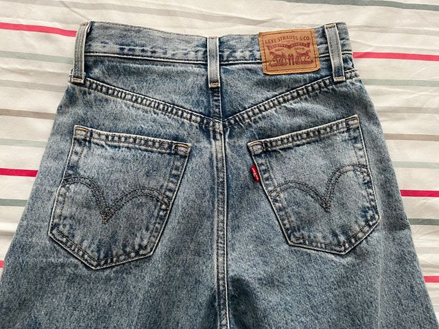 Vaqueros Levi's Rectos High Waisted straight