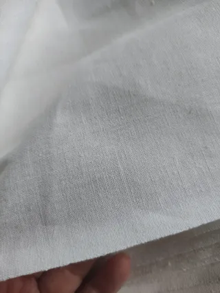 Gran pieza Tela de lienzo antigua