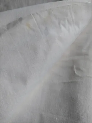 Gran pieza Tela de lienzo antigua