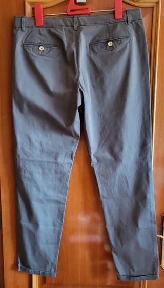 Pantalón Massimo Dutti gris