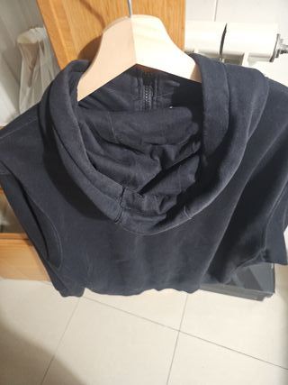 Sudadera Nike Negra con Cremallera