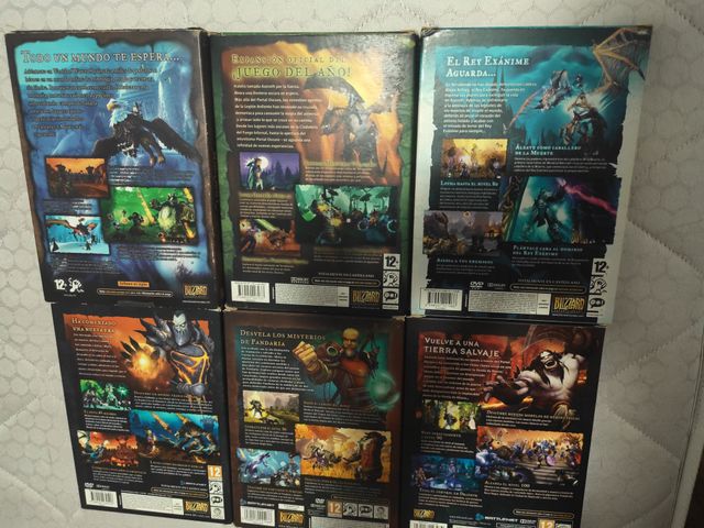 Colección Juegos World of Warcraft PC