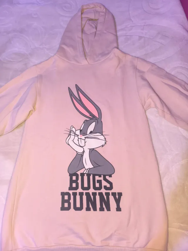 Sudadera Bugs Bunny Talla Única Rosa