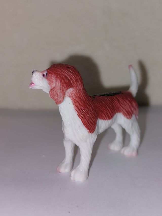 Cane presepe Natale plastica