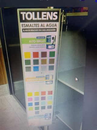 Banderola separadora lineal 30 cm x 100 cm