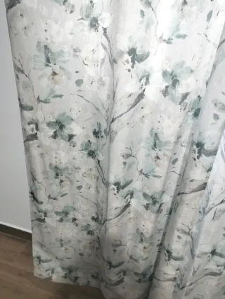 2 lámparas mesita noche a juego con las cortinas