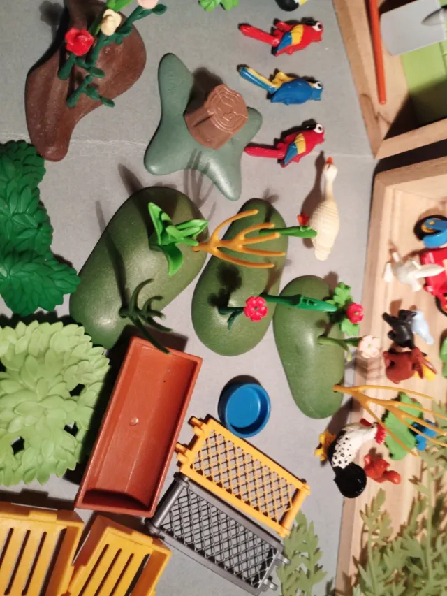 Conjunto Playmobil Granja y Sabana