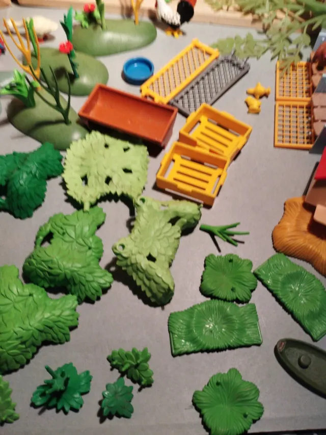 Conjunto Playmobil Granja y Sabana