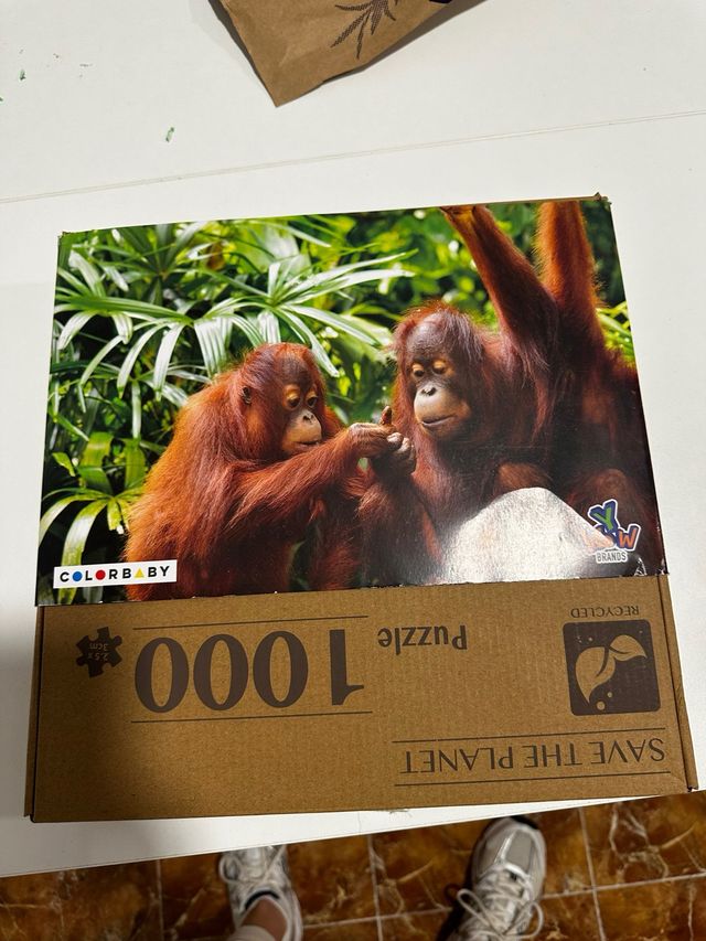 Puzzle Colorbaby 1000 Piezas Orangutanes