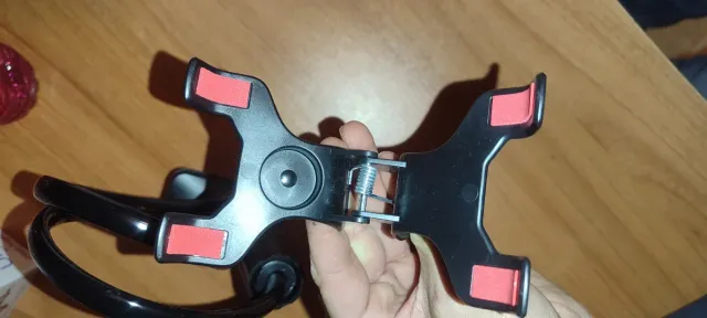 Soporte Móvil Pinza Flexible Negro