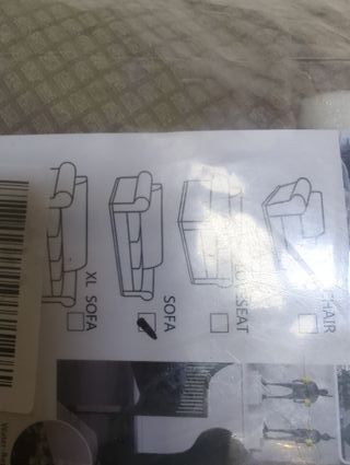 Funda Sofá 3 Plazas Beige