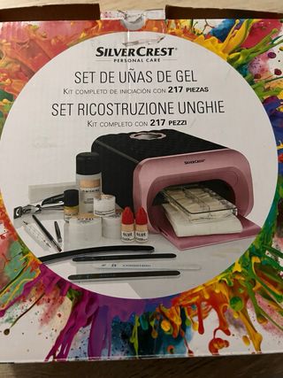 Lampada Unghie UV SilverCrest Nera/Rosa