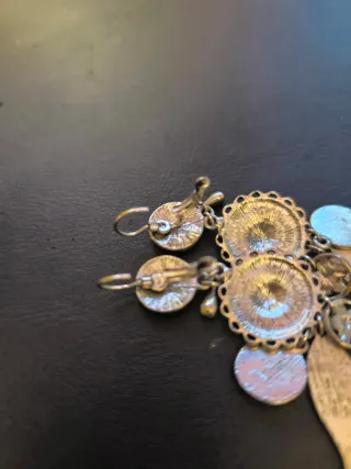 Pendientes Atrapasueños Plata y Negro