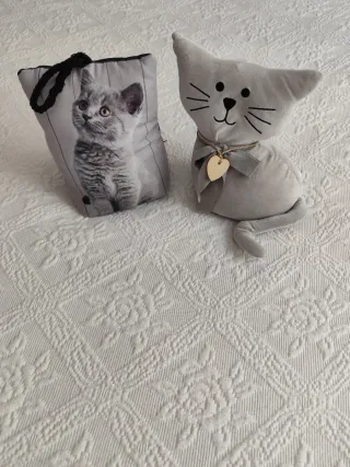 2 Sujeta Puertas Gatos Unimasa.