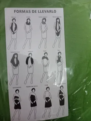 Chal convertible verde