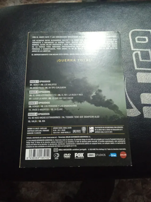 The Walking Dead - Octava Temporada Completa DVD