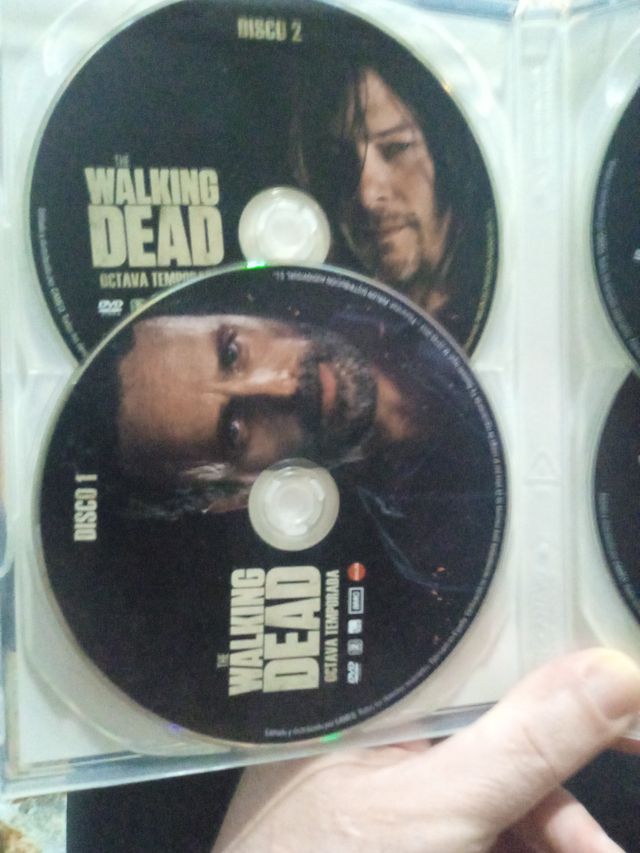 The Walking Dead - Octava Temporada Completa DVD