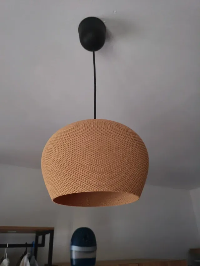Lámpara colgante impresa 3D