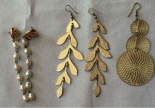 Pendientes dorados + Pulsera