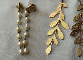 Pendientes dorados + Pulsera